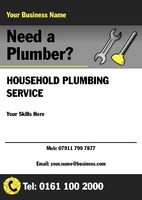 Plumbers A5 Leaflets by  