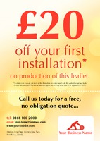 Carpet Fitters A5 Leaflets by 
