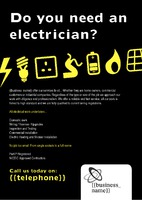 Electrical A4 Leaflets by  