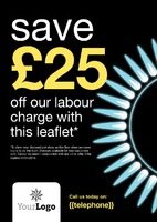 Gas Fitters A5 Leaflets by 