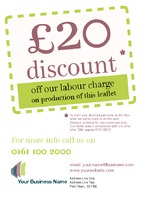 Home Maintenance A6 Leaflets by 