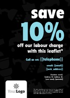 Plumbers A4 Leaflets by 