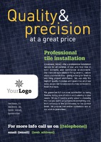 Tilers A5 Leaflets by  