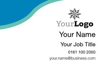Business Card Blue Lagoon Collection by  