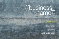Artist Business Card  by  