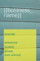 Cleaning Business Card  by  