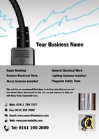 Electrician A5 Leaflets by  