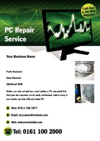 PC Repairs A5 Leaflets by  