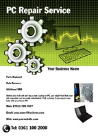PC Repairs A6 Leaflets by  