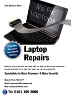 Computer Technicians A6 Leaflets by  