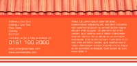 Home Maintenance 1/3rd A4 Leaflets by 