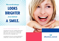 Dentists A5 Postcards by Templatecloud 