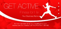 Gym 1/3rd A4 Leaflets by  