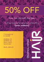 Salon A5 Leaflets by 