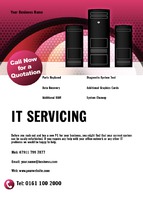 Computers A6 Leaflets by  