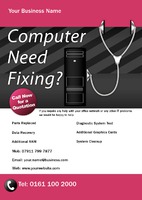 Computer Technicians A5 Leaflets by  